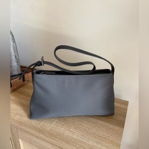 Coach Gray Nylon Shoulder Y2K Bag